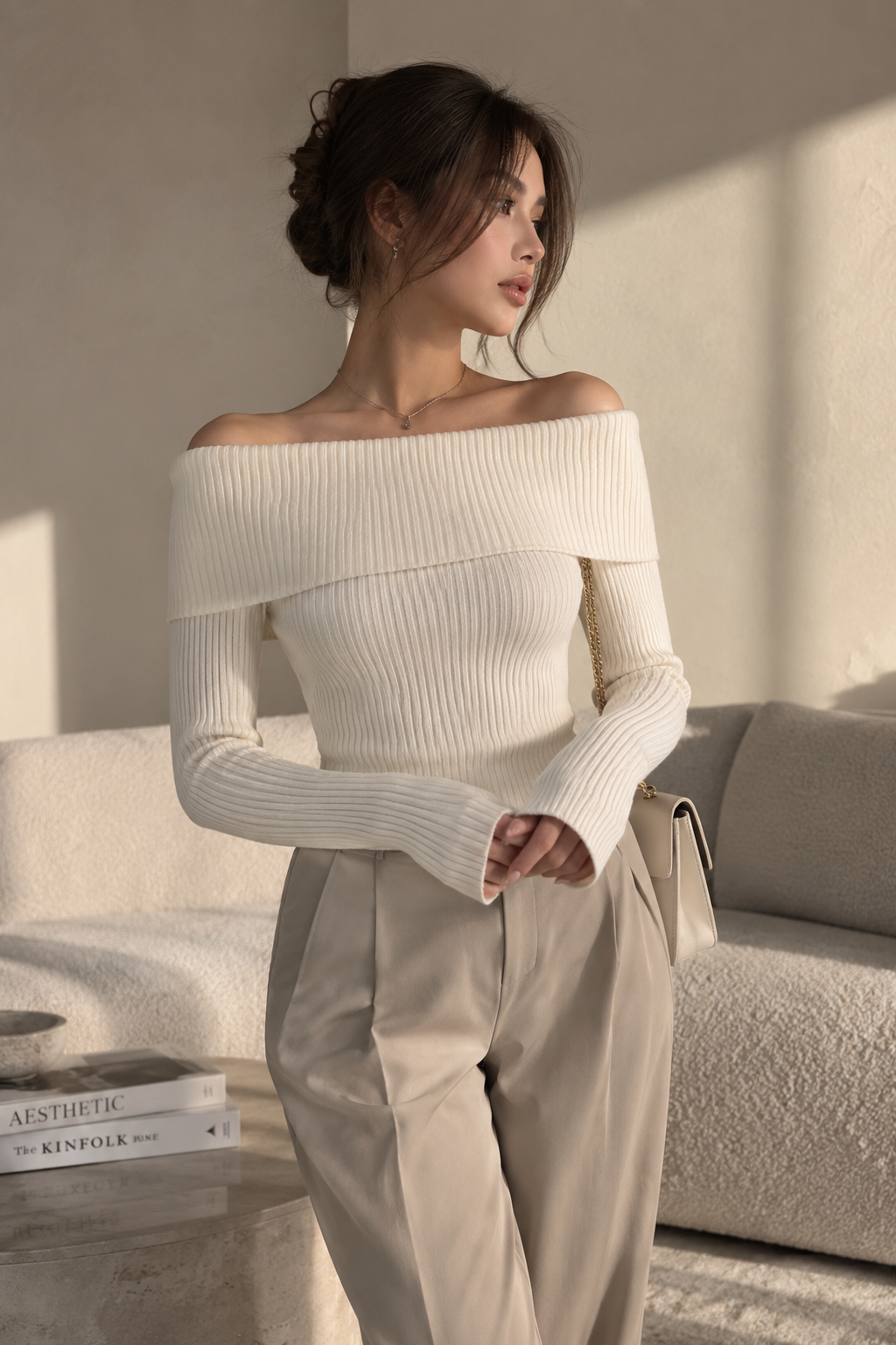 Élodie Shoulder Knit