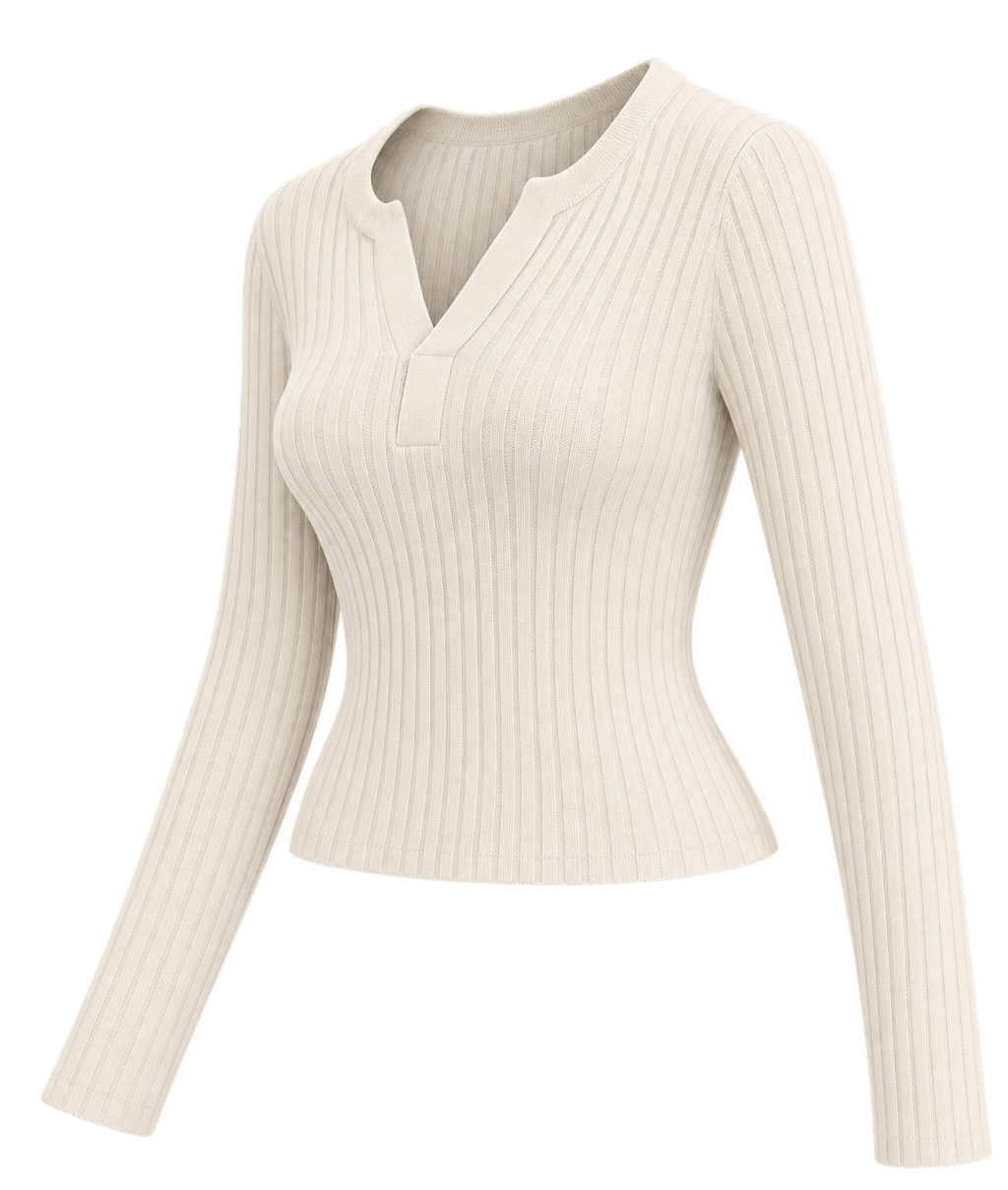 Élise Ribbed Top