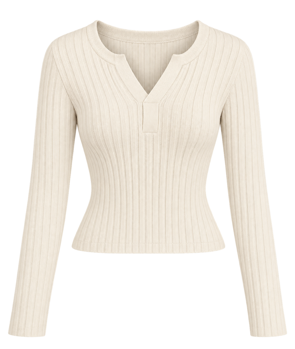 Élise Ribbed Top
