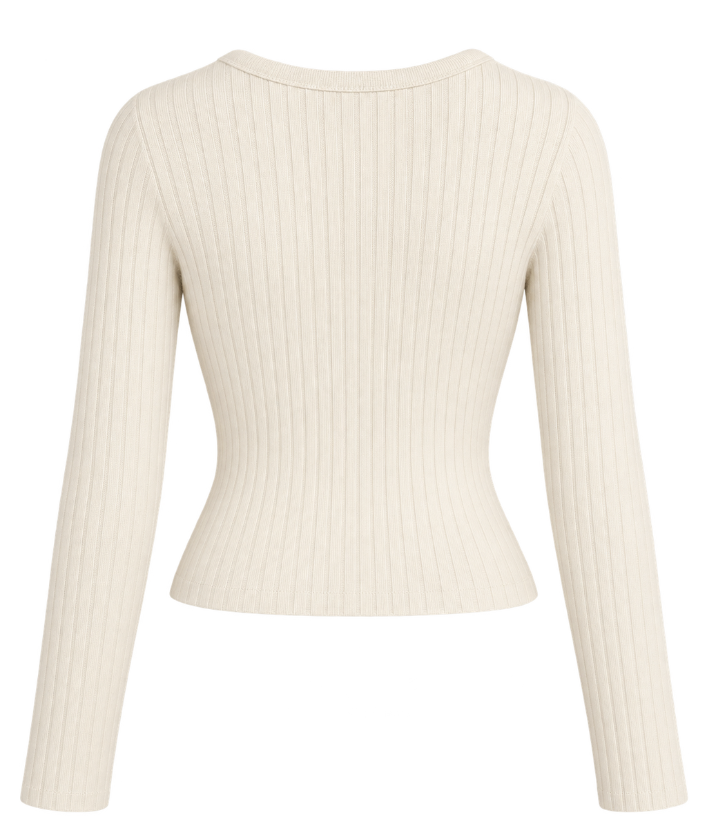 Élise Ribbed Top